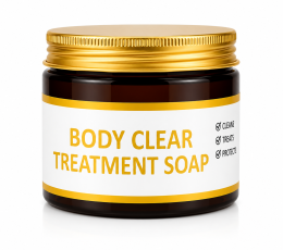 Body clear treatment soap