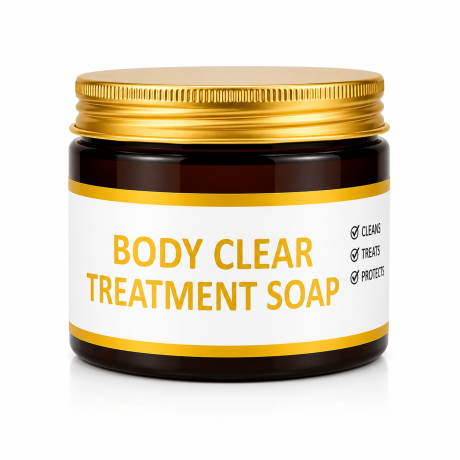 Body clear treatment soap
